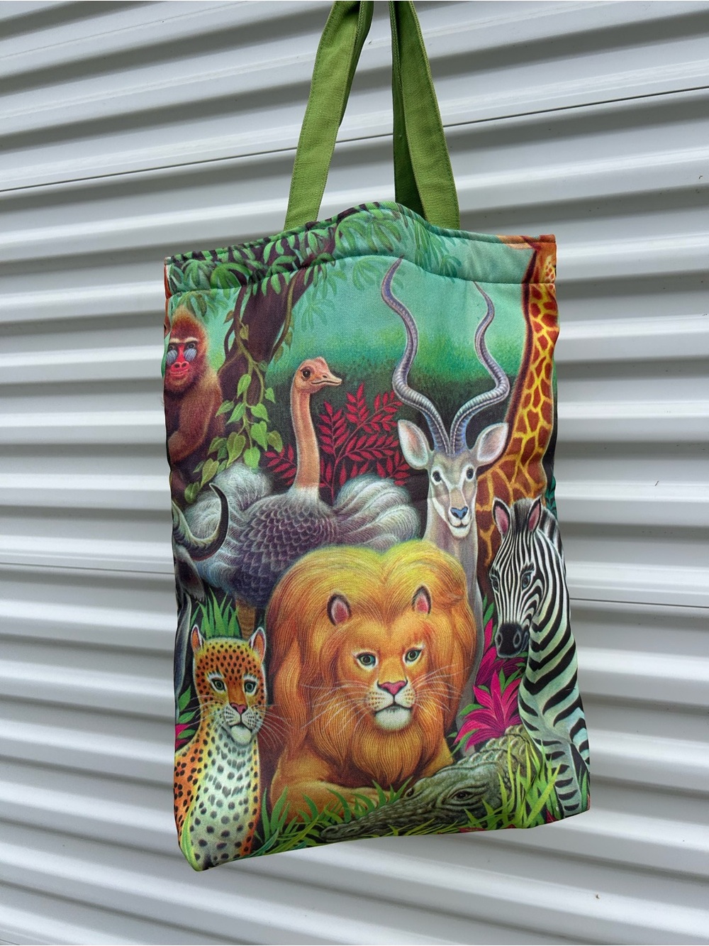 Vintage Clovis Ruffin for Genie Tote